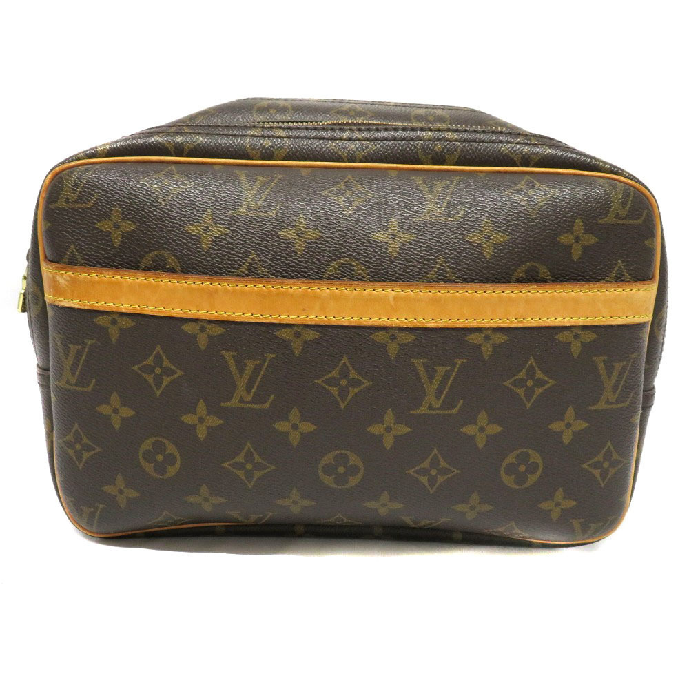 LOUIS VUITTON Reporter Shoulder Bag Monogram Strap